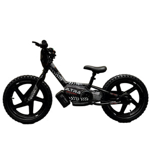 Carkiddo | Elektrisches Laufrad 16 Zoll - Schwarz