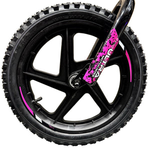 Carkiddo | Elektrisches Laufrad 16 Zoll - Rosa