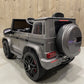 Mercedes-Benz G63 AMG | Elektrisches Kinderauto - Grau