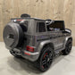 Mercedes-Benz G63 AMG | Elektrisches Kinderauto - Grau