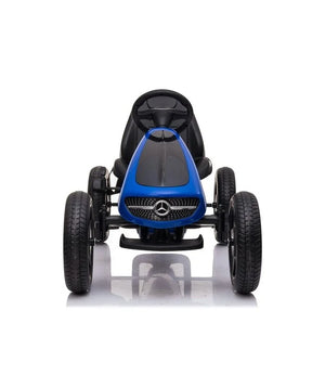 Mercedes Go-Kart | Go-Kart mit Gummireifen - Blau
