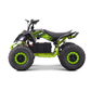 Panthera Leo elektrische kinderquad 1200W 48V in groen, van de linkerzijde