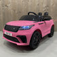Range Rover Velar SVR | Elektrisches Kinderauto - Pink