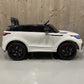Range Rover Velar SVR | Elektrisches Kinderauto - Weiß