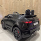 Range Rover Velar SVR | Elektrisches Kinderauto - Schwarz