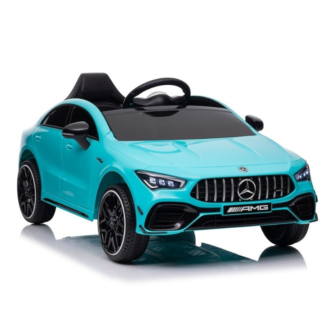 Mercedes CLA45s AMG | Elektrisches Kinderauto - Blau