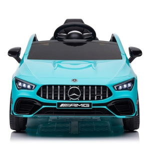 Mercedes CLA45s AMG | Elektrisches Kinderauto - Blau